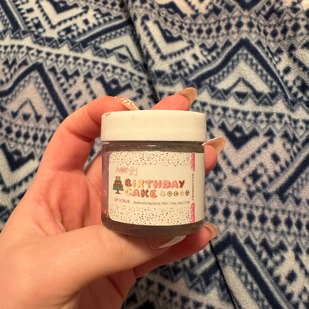 AMNH Birthday Cake Lip Scrub